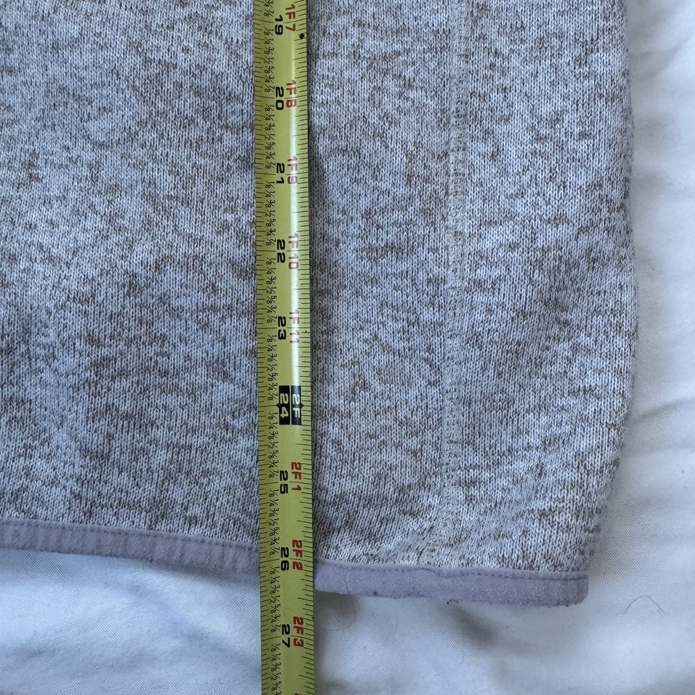 NY Jets Heather Gray 1/4‎ Zip Pullover Large - Picture 4 of 5